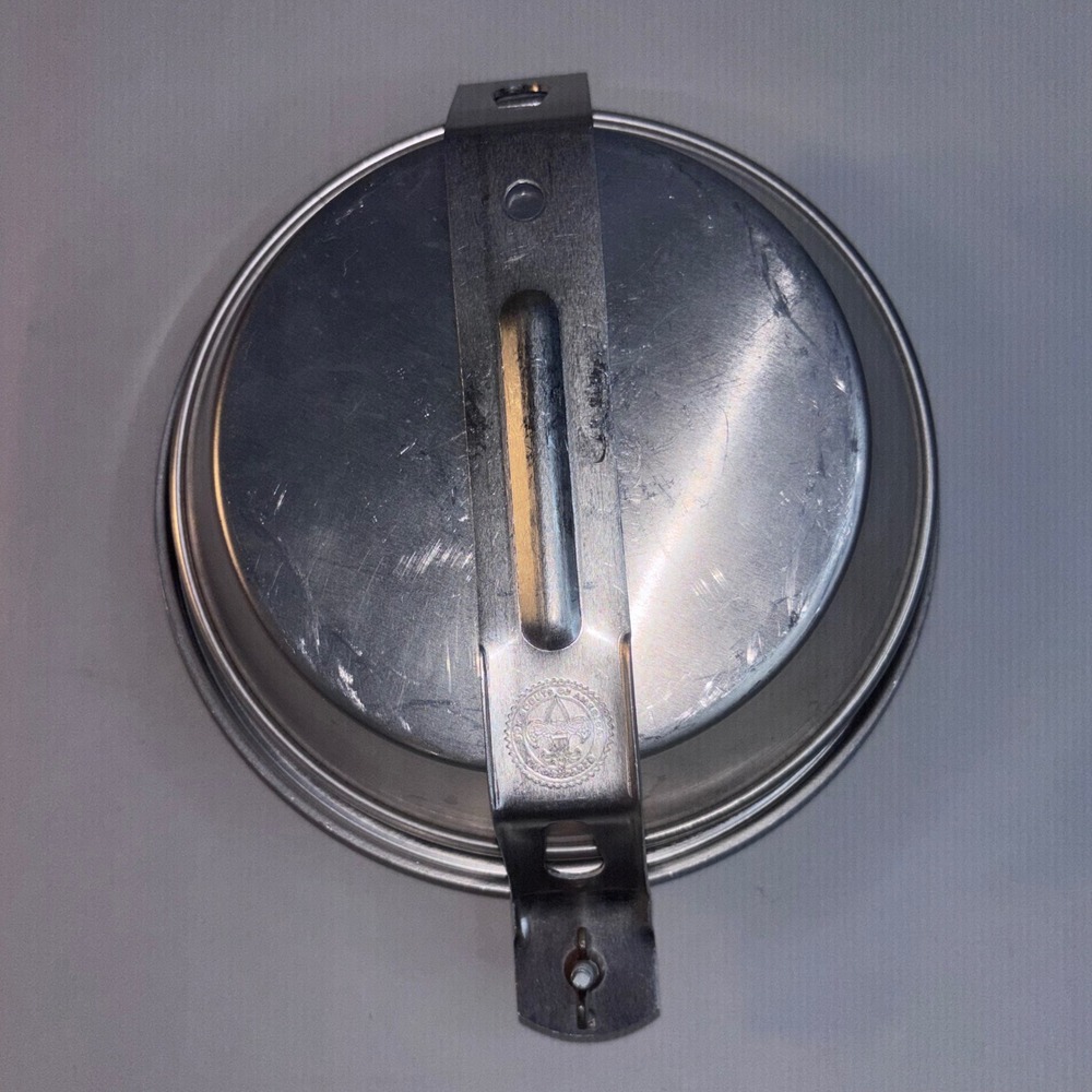 Vintage Boy Scouts of America BSA Aluminum Mess‎ Kit Regal Camping Cookware Set